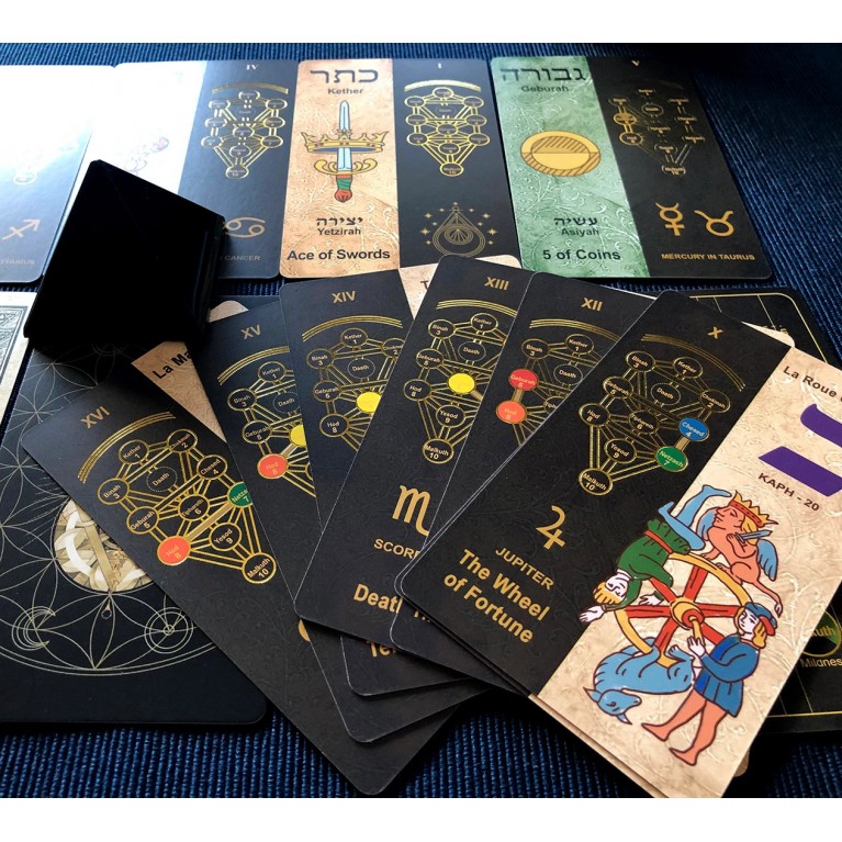 Кабалистическое Таро 5787/ Kabbalistic Tarot 5781 Deck
